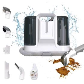 Carpet Cleaner Machine, Upholstery Portable StainRemover, Ordor & Stain & Spot Removr, Perfect for Pet Hair, Carpet, Area Rugs, Car and Coches